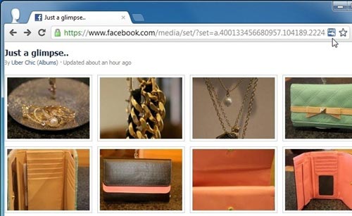  Facebook Gallery, thu thuat facebook, facebook tips, chrome extention, xem ảnh facebook