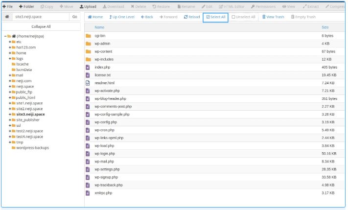 hosting cPanel , xóa mã nguồn khỏi hosting cPanel , Sharecode.vn