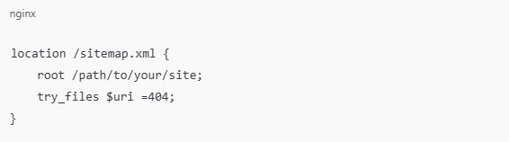 lỗi 404, lỗi 404 Sitemap, lỗi 404 trên aaPanel, Nginx
