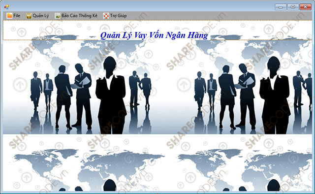 Quản lý Vay vốn Ngân hàng C#, quản lý ngân hàng, quản lý tài chính, quản lý thu chi, code quản lý vốn vay ngân hàng