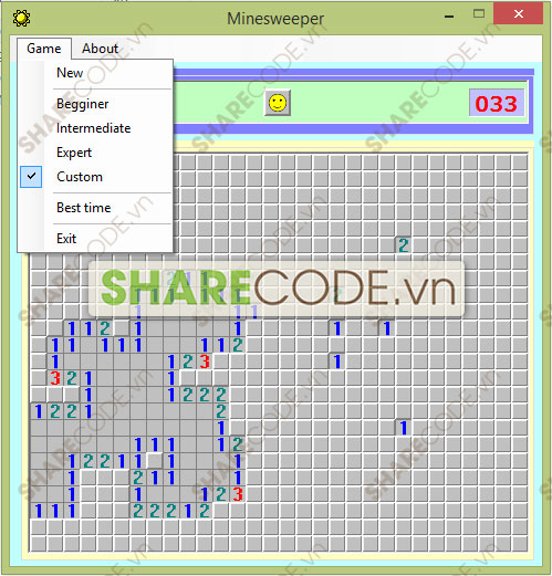 Full code game Minesweeper,game Minesweeper C3,code Minesweeper game,game c# Minesweeper,Minesweeper windows