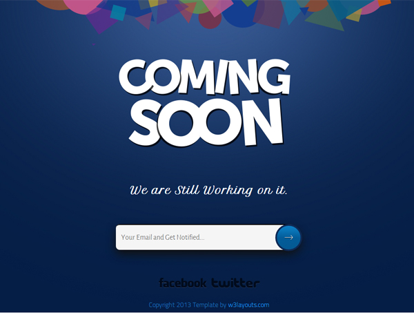 coming soon, free template, WordPress Themes