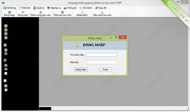 Code đề tài quản lý điểm THPT,code quản lý điểm học sinh,Download code quản lý điểm C#,phần mềm quản lý điểm,code Đồ án quản lý học sinh