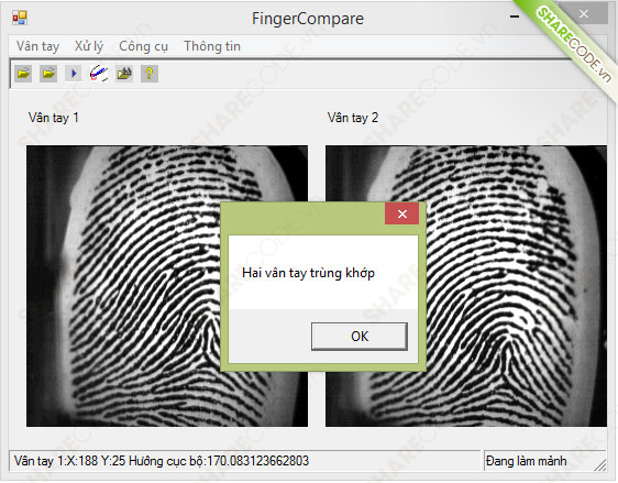 đồ án nhận dạng vân tay,code nhận dạng,code nhận dạng vân tay C#,code nhận dạng vân tay neural nhân tạo,code dùng neural nhân tạo nhận dạng