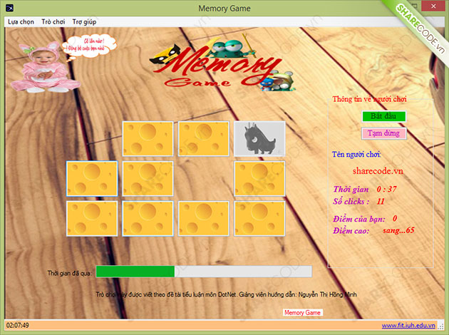 game luyện trí nhớ Moving Memory,game luyện trí nhớ C#,code game moving memory,code game lật hình C#,code game moving memory C#