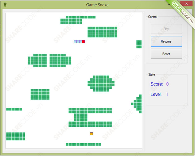 rắn săn mồi Snake,game C# rắn săn mồi,game snake C#,code rắn săn mồi,code rắn săn mồi Snake C#