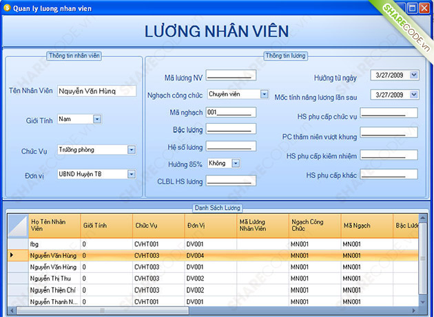 Quản lý hồ sơ công chức,phần mềm quản lý nhân viên,mã nguồn quản lý nhân sự,download code quản lý hồ sơ công chức,source code quản lý hồ sơ nhân viên