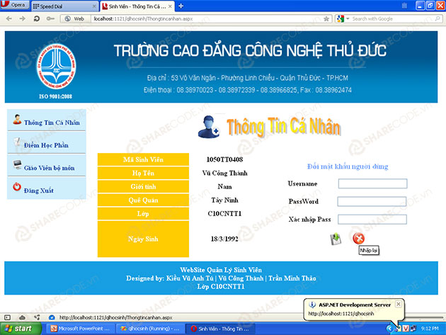 Code quan lý sinh vien,web quản lý học sinh,quản lý sinh viên asp.net,quản lý điểm học sinh,web quản lý  sinh viên online