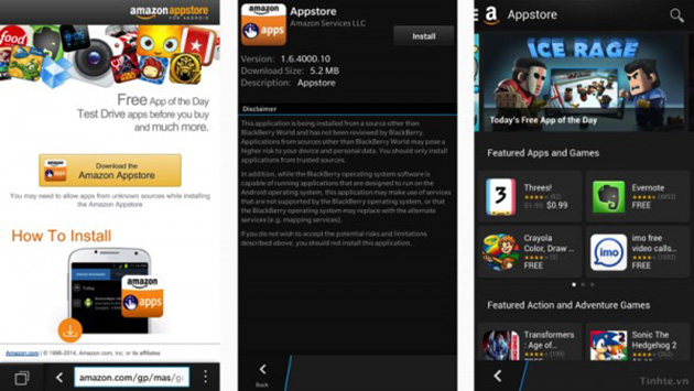 cài đặt app blackberry os10, cài đặt app android, Thủ thuật đơn giản giúp cài ứng dụng Android lên BlackBerry OS 10