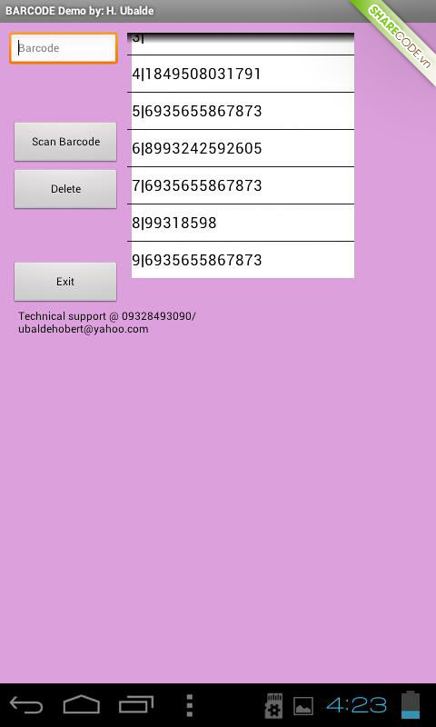Source code ứng dụng đọc mã vạch,code scan android,code barcode android,code đọc mã vạch bằng android,ứng dụng scan barcode android