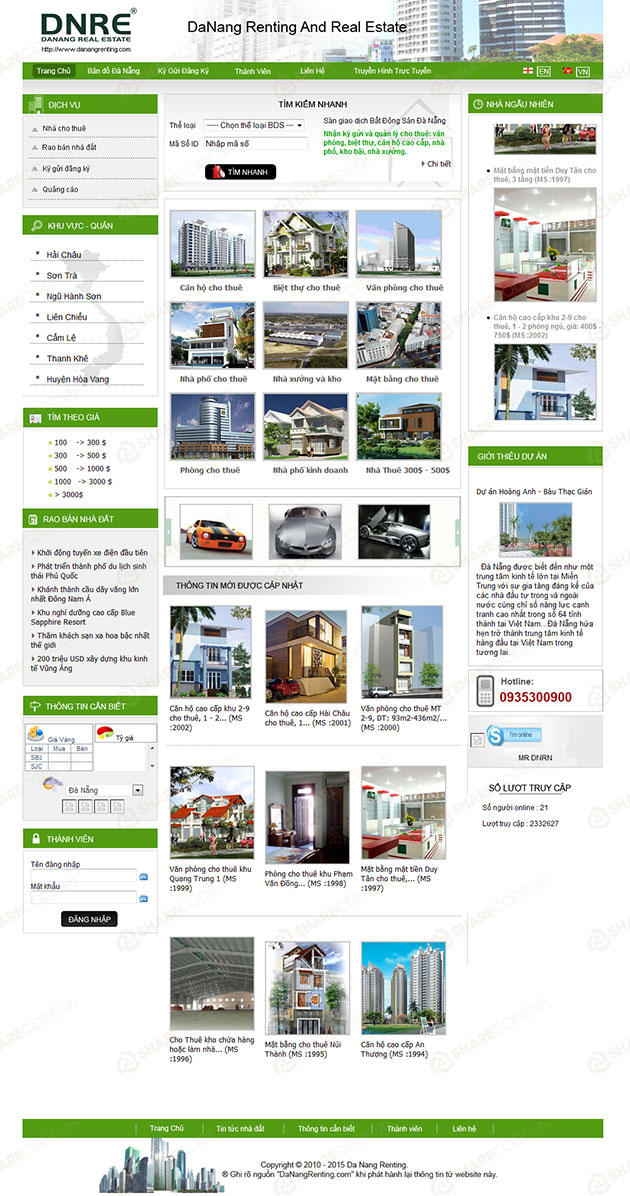 Source code quản lý nhà đất,code website bất động sản đà nẵng,code web quản lý bất động sản PHP,web giới thiệu nhà đất PHP,code website bất động sản Đà Nẵng,web bất động sản