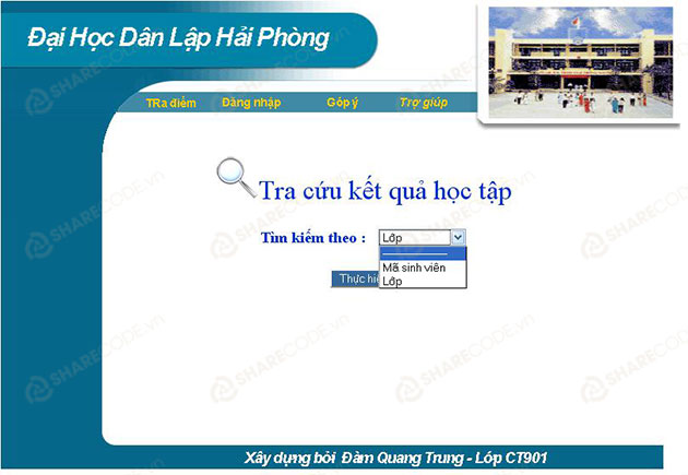 Code quản lý ĐIểm thi, code web Tra cứu điểm thi, web quản lý điểm thi sinh viên, code website tra cứu điểm, code quản lý điểm số sinh viên