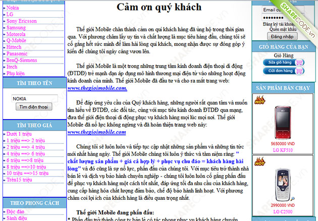 web giới thiệu và bán điện thoại di động,web bán điện thoại di động asp.net,code web quản lý cửa hàng điện thoại,code quản lý bán điện thoại asp.net,web bán hàng và quản lý cửa hàng