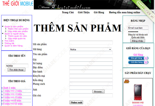web giới thiệu và bán điện thoại di động,web bán điện thoại di động asp.net,code web quản lý cửa hàng điện thoại,code quản lý bán điện thoại asp.net,web bán hàng và quản lý cửa hàng