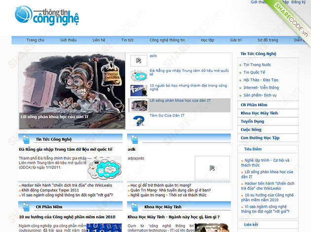 Code website tin tức, web cập nhật tin tức, code web tin tức Asp.net, code website tin tức công nghệ, web asp.net cập nhật tin tức